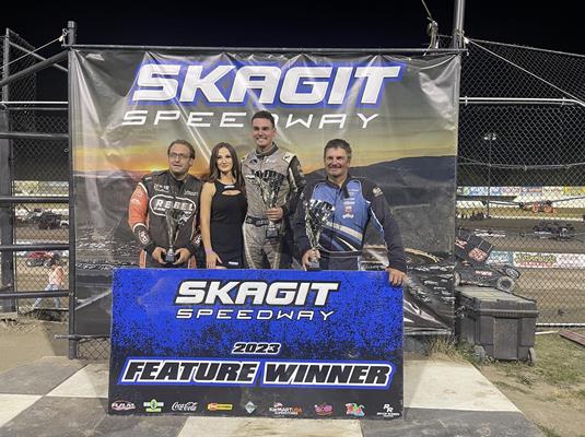 Starks Earns Fifth Win at Skagit Speedway Heading Into World of Outlaws Weekend