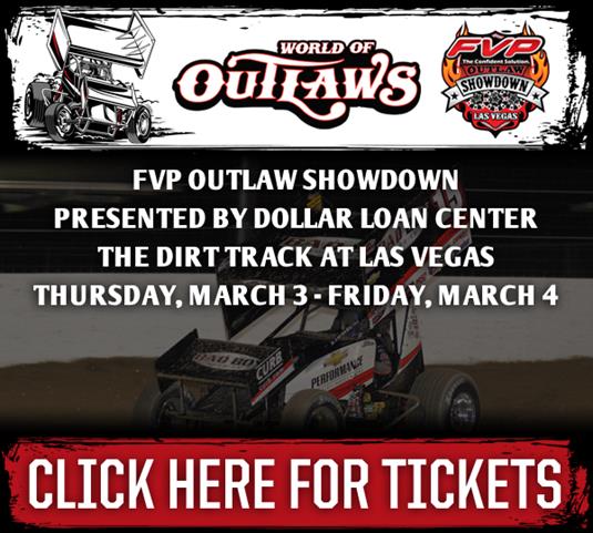 WoO The Dirt Track at Las Vegas March 3-4 Tickets On Sale Now!