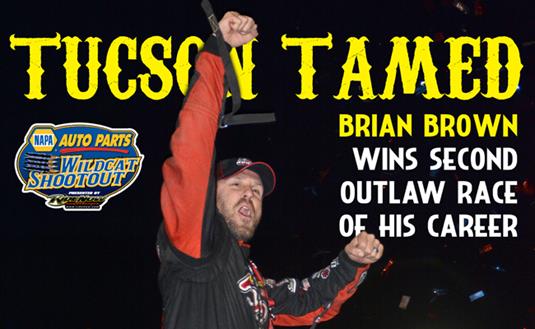 Brian Brown Beats Outlaws at USA Raceway to Score Second Ever Series Win