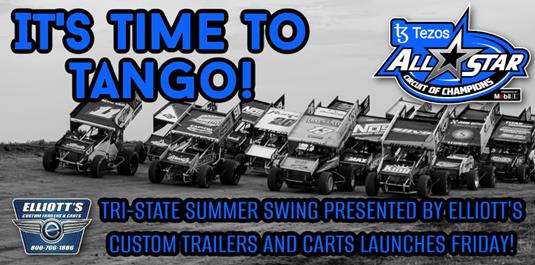 Eight Races, Ten Days: Tri-State Summer Swing presented by Elliott’s Custom Trailers and Carts Launches Friday at Outlaw Speedway