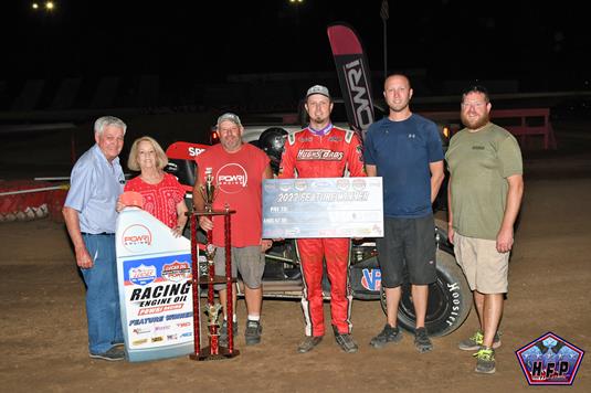 Kory Schudy Crowned King of Kansas City at Valley Speedway with POWRi WAR