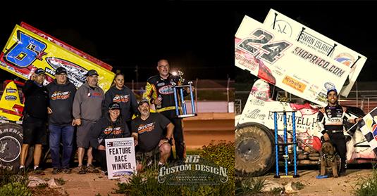 Davis drives to PDTR Sprint Car win before capacity crowd