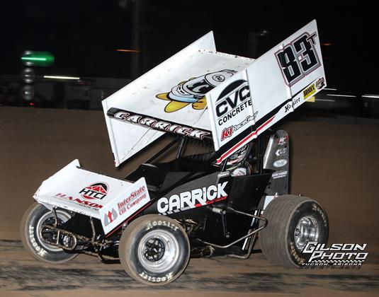 Tanner Carrick Scores Top-10 with Lucas Oil ASCS National Series