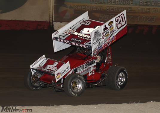 Wilson Aiming to Improve Career-Best Result at Stockton Dirt Track This Weekend