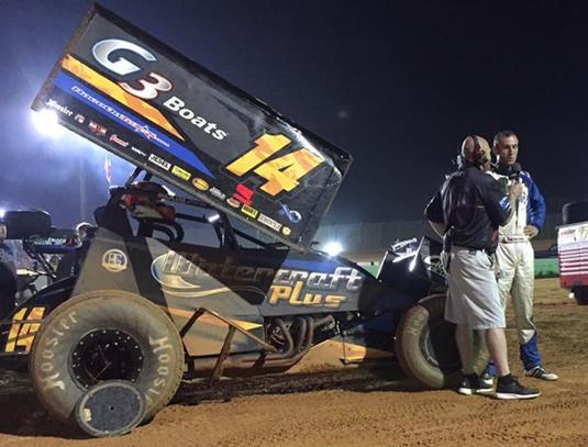 Tankersley Charges to Podium Finish during ASCS National Debut at Bronco