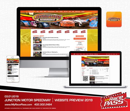 MyRacePass Creates New Track Website for Junction Motor Speedway