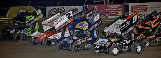 World of Outlaws visit Salina Highbanks Speedway in 2018 on May 5