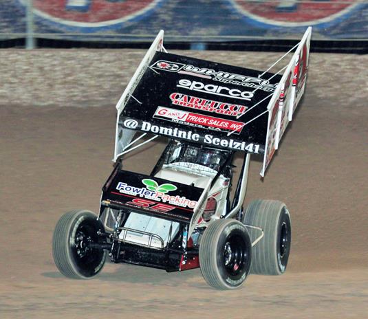 Scelzi Powers to Career-Best World of Outlaws Finish During Calistoga Debut
