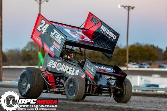 Williamson Wraps Up Fall Sprint and Midget Nationals With Runner-Up Result at Lake Ozark Speedway