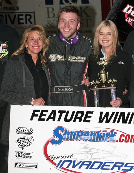 Carson McCarl – Big Sprint Invaders Win in Burlington!