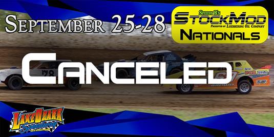 Constant Rainfall Forces September 25-28 StockMod Nationals Cancelation at Lake Ozark Speedway