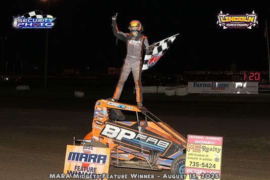 Midkiff Wins Last Corner Thriller In Night Before The Mile At Lincoln Speedway