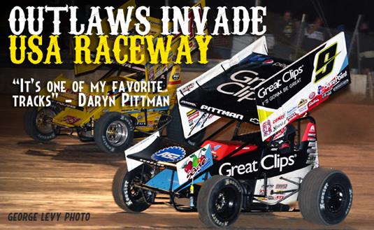 Outlaws Invading USA Raceway March 7