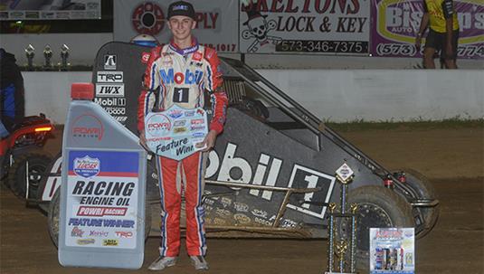 Kofoid Charges From 22nd To Take the Win at Lake Ozark Speedway