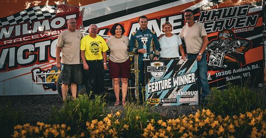 Wilke Doubles In WingLESS On Wilmot Raceway Carload & Fireworks Night