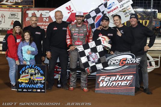 Brian Brown Captures First Career Feature Win at Williams Grove Speedway