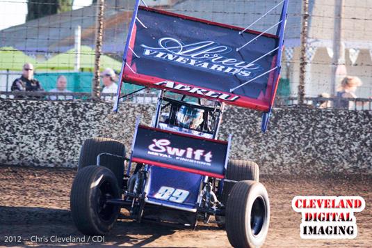 It's all about young Rico Abreu Saturday night at the Thunderbowl Raceway