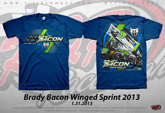 2013 Brady Bacon Wing T-shirts are Here