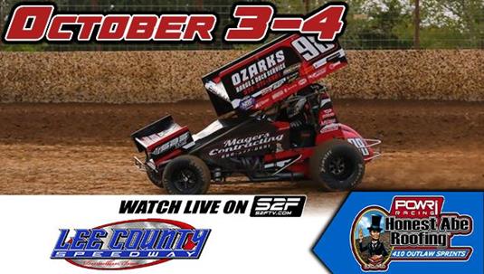 Lee County Speedway Hosts POWRi 410 Outlaw Sprints in Two-Day ‘Hawkeye Nationals’