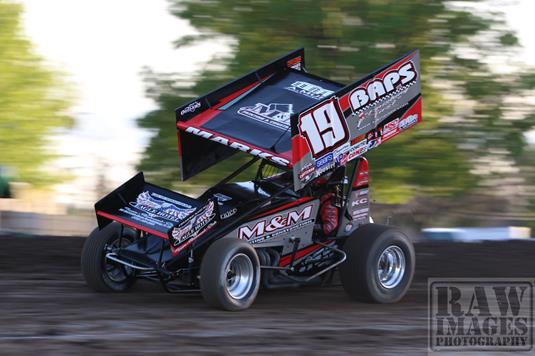 Brent Marks charges to ninth in Stockton with World of Outlaws