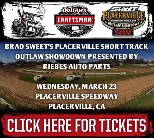 WoO Placerville Speedway March 23 Only 2 Weeks Away!