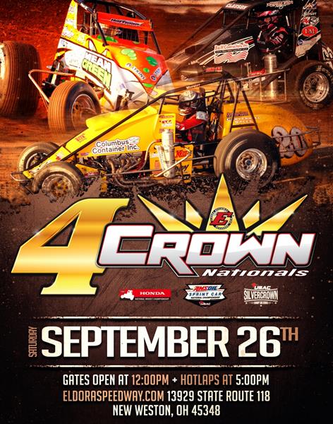 Silver Crown "Shootout" Expected in Saturday's "4-Crown"