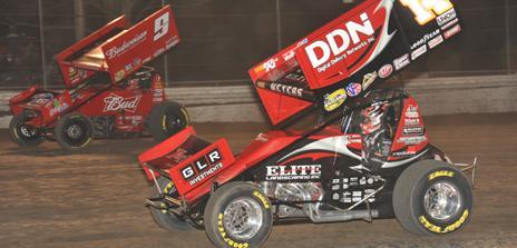 The Battle Rages On: Just Two Points Separate Joey Saldana & Jason Meyers in the World of Outlaws Title Fight with Steve Kinser Only 55 Markers Back