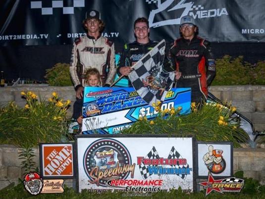 Jake Andreotti Jets to Big Dance Prelim Win at US 24 Speedway!