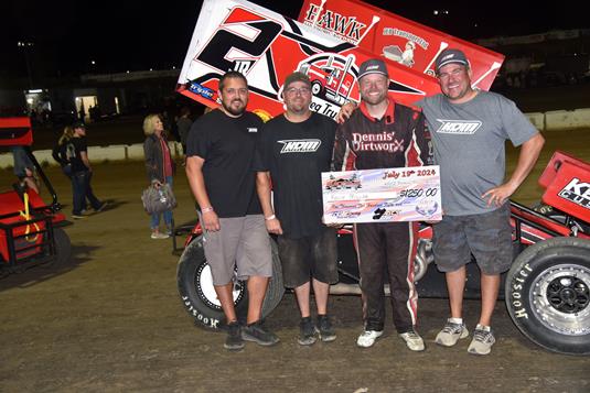 Congrats to the winners for Night 1 of our ASCS Northern Plains Region Sprint Car tour event