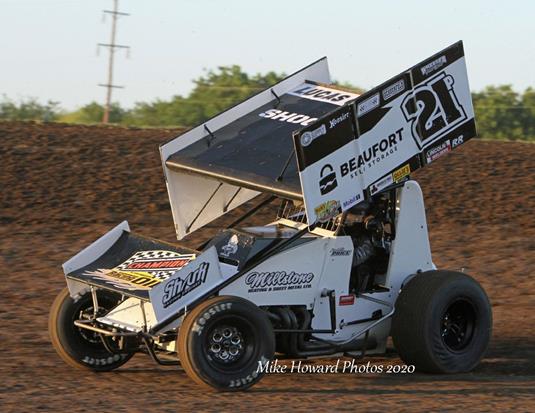 Price Qualifies for One Feature to Highlight Disappointing Hockett/McMillin Memorial at Lucas Oil Speedway