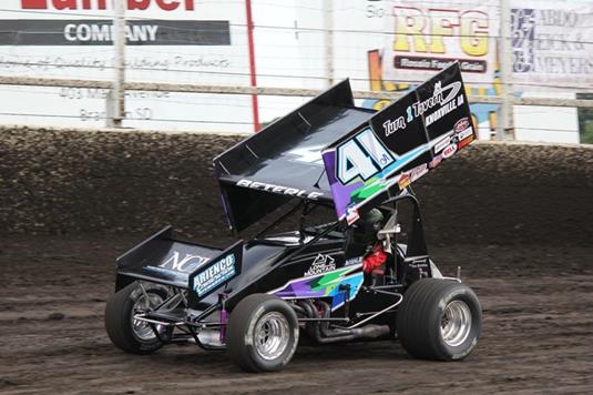 Beierle Reaches First 410 Feature with National Sprint League at Huset’s