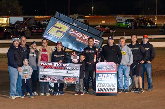 Whit Gastineau Wires ASCS Sooner Field At Enid Speedway