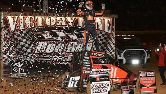 Jacob Denney Earns Victory with POWRi National Midgets and Xtreme at Doe Run Raceway