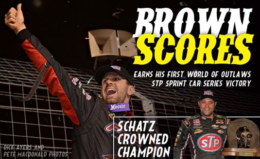 Brown Wins, Schatz Crowned Champion