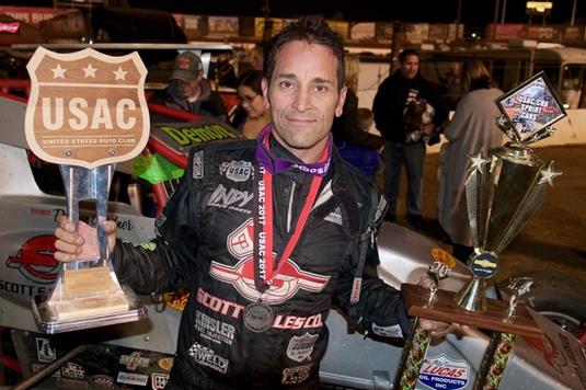 DAMION GARDNER CLAIMS 75TH USAC/CRA SPRINT WIN AT HISTORIC 200TH PERRIS EVENT