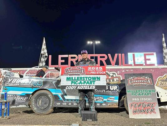 Four Winners-Four Champions; Track Titlists All Take Feature Wins on Championship Night