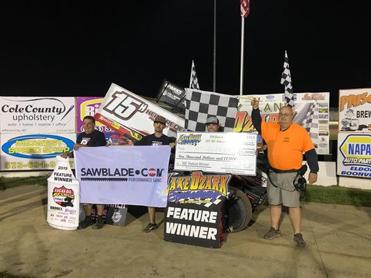 Hafertepe Conquers ASCS Field In Lake Ozark Speedway 360 Nationals Finale