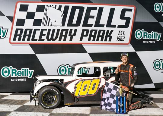 Second Win For Swanson In Dells Inex Legends Dells Raceway Park
