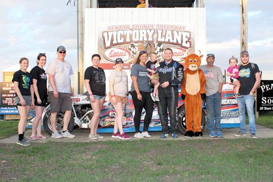 Gustin gets big Late Model payday at the Bullring