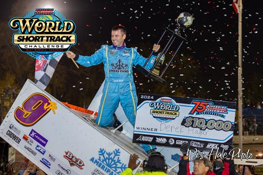 HAGAR SWEEPS USCS/ASCS WORLD SHORT TRACK CHALLENGE AT RIVERSIDE