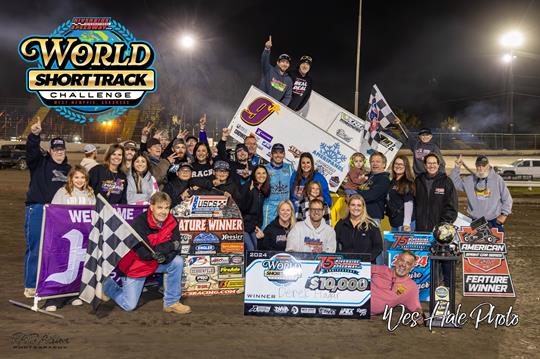 HAGAR SWEEPS USCS/ASCS WORLD SHORT TRACK CHALLENGE AT RIVERSIDE