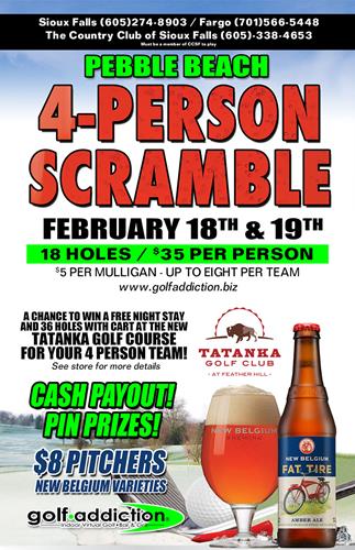 4 Person Scramble!