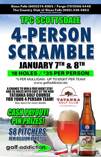 4 Person Scramble!