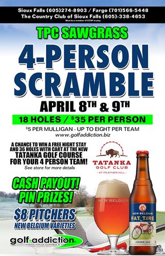 4 Person Scramble!