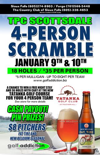 4 Person Scramble!