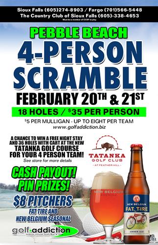 4 Person Scramble!