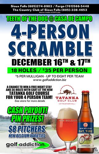4 Person Scramble!