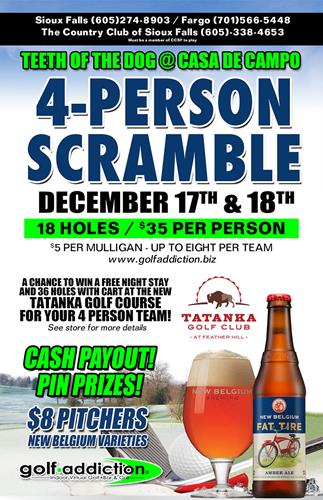 4 Person Scramble!