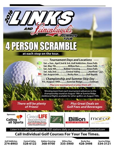 Links and Leinenkugel's 4 Person Scramble!