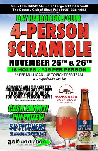 4 Person Scramble!